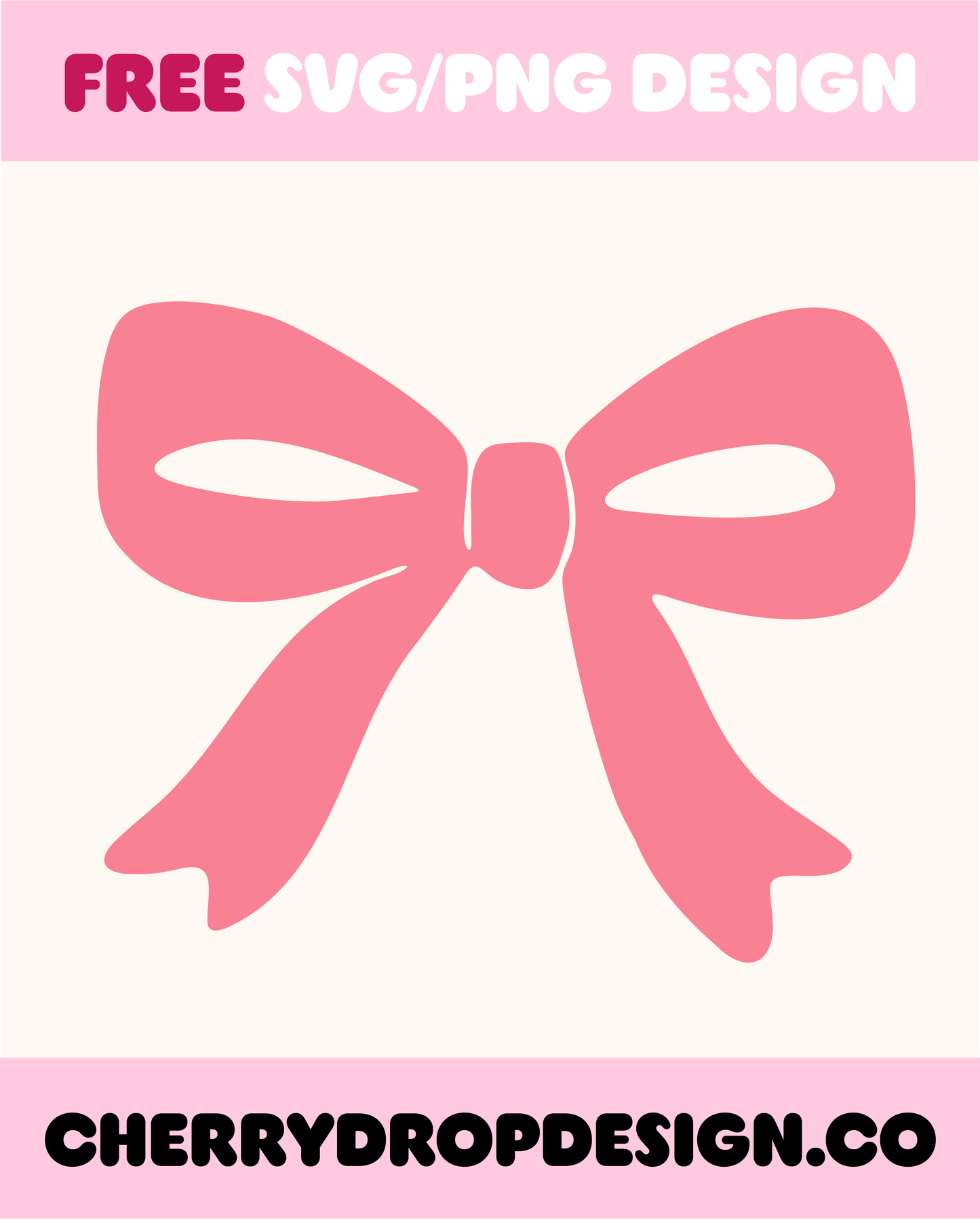 Cute Bow Graphic SVG/PNG