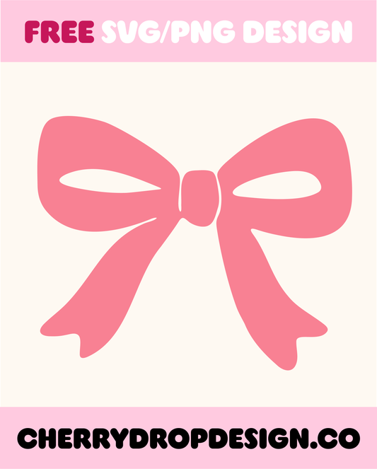 Cute Bow Graphic SVG/PNG