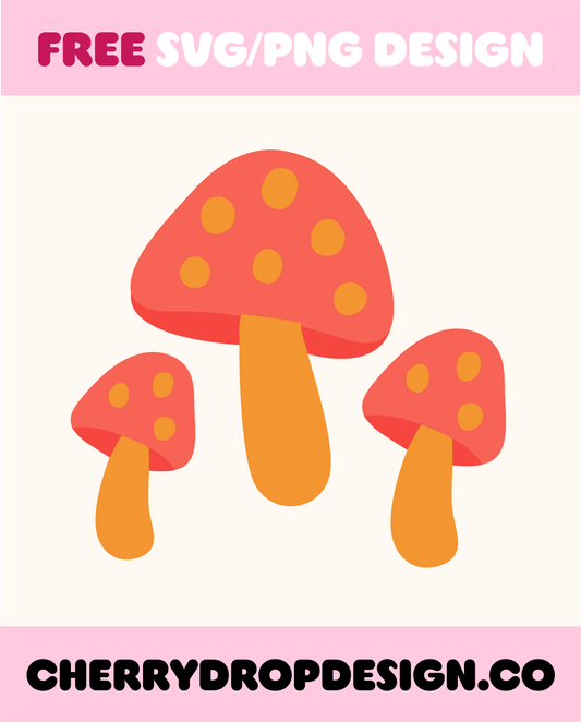 Mush Set 1 Graphic SVG/PNG