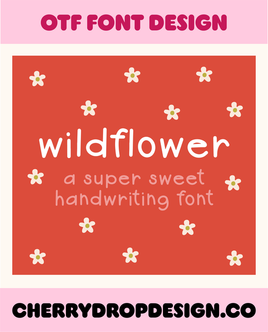Wildflower OTF Font